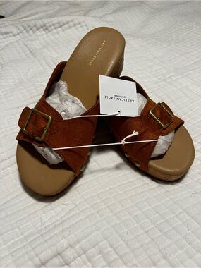 AE Studded Slide Platform Clog